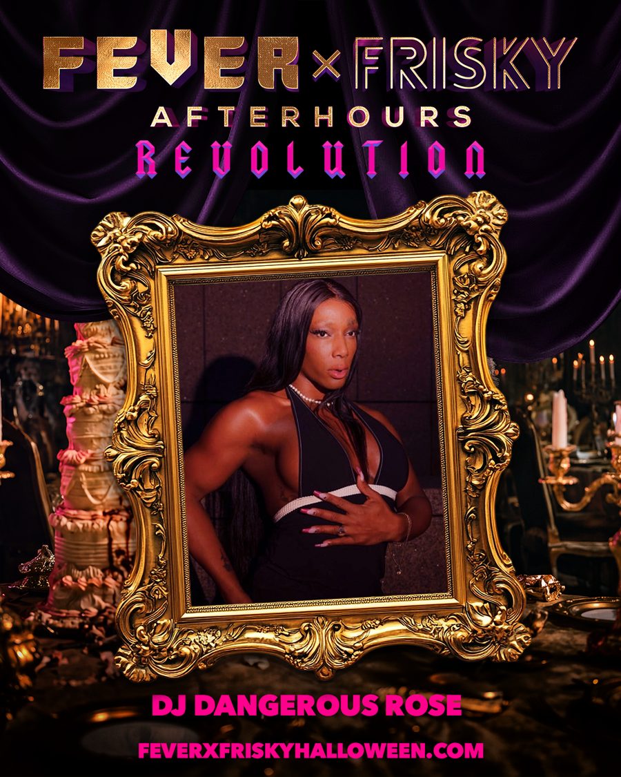 Dangerous Rose — Fever Afterhours Max lineup flyer