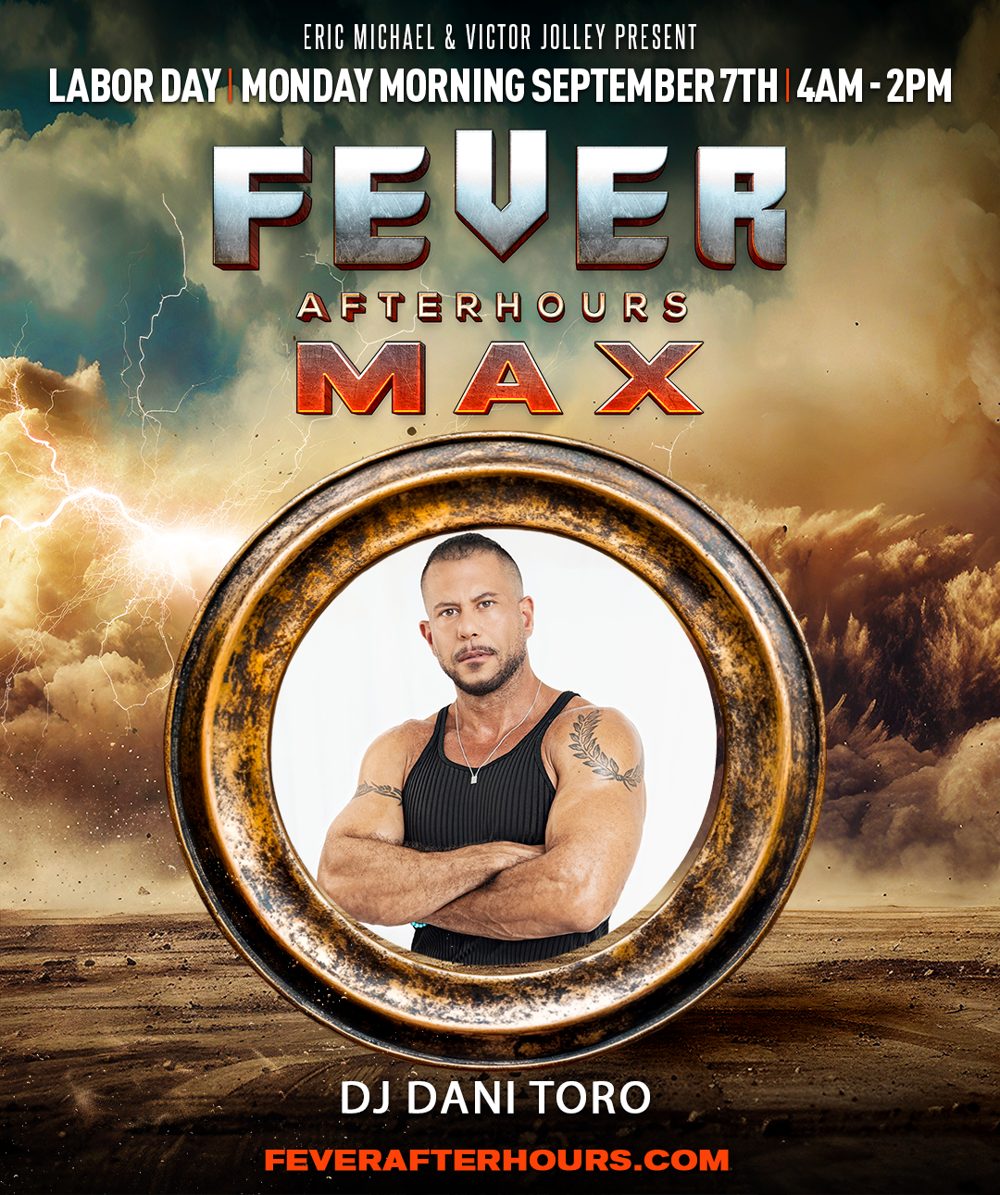 Dani Toro — Fever Afterhours Max lineup flyer