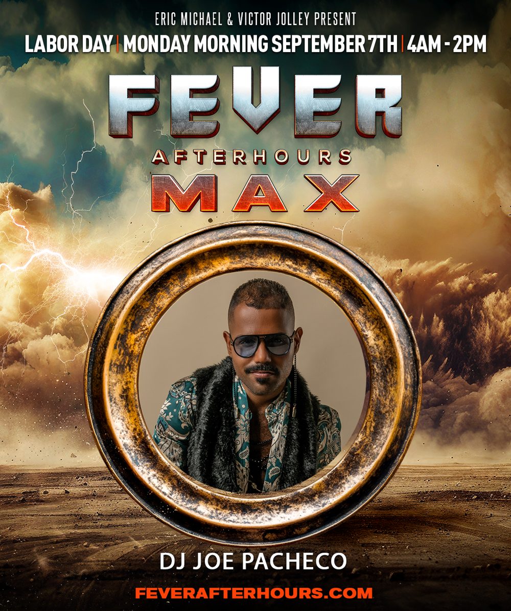 Joe Pacheco — Fever Afterhours Max lineup flyer